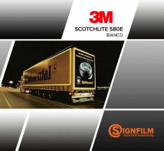 3M scotchlite 580E bianco