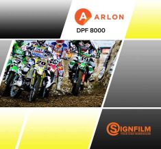 Arlon DPF 8000 H.A. blanc satiné largeur 137cm