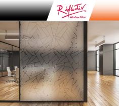 Reflectiv INT 520 Verre Brisé Dépoli Largeur 152cm