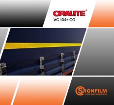 Bande balisage réfléchissante Oralite VC104+ Flex Grade