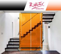 Film orange Reflectiv 61052 Largeur 152cm