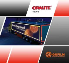 Oralite 5600E-010 Blanc (Rétro-Réfléchissant) Largeur 137cm